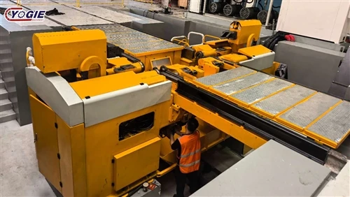 Pemasangan Mesin Bubut Roda Bawah Lantai CNC di Lokasi Untuk Klien Eropa Berh...