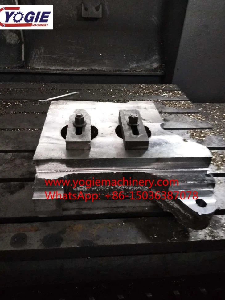 Basis Braket Datar 210 × 820 untuk Peralatan Metalurgi